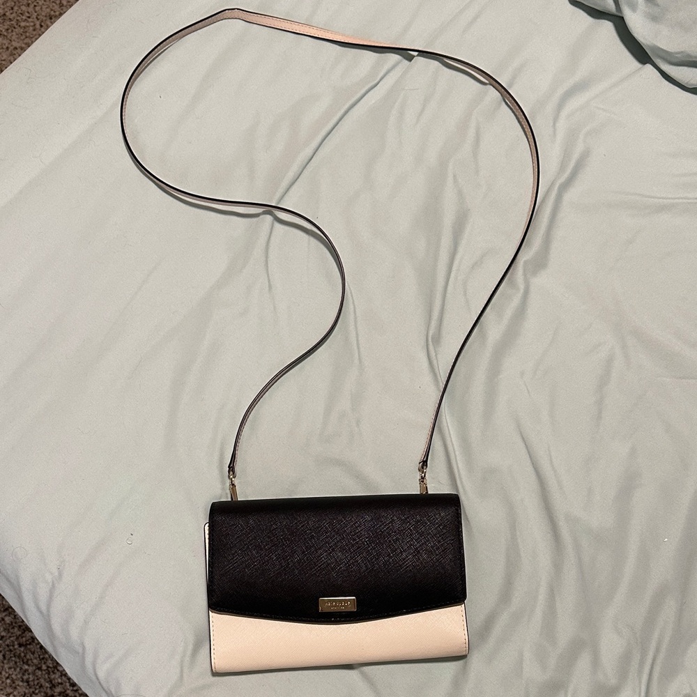 Black and White Crossbody Bag